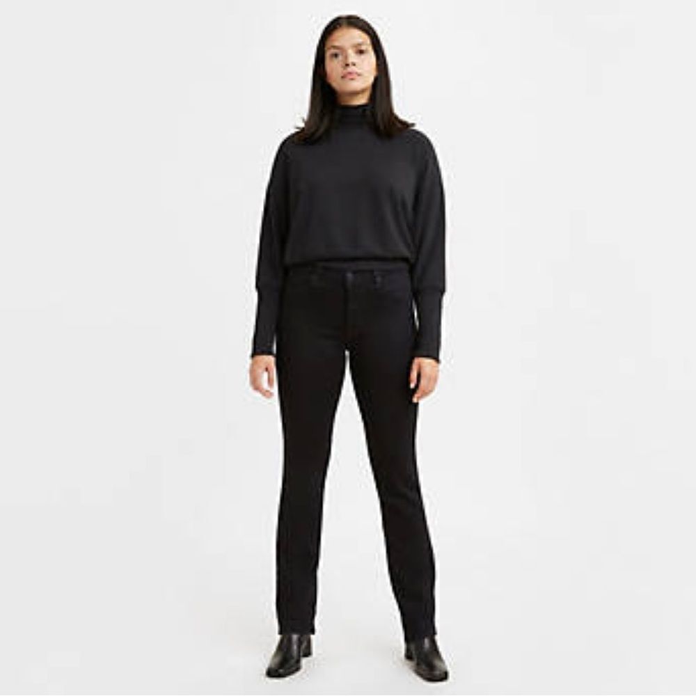 LEVIS 314 SHAPING STRAIGHT WOMEN'S JEANS 24 X 34 Long New